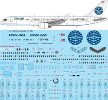 1/144 Pan Am Boeing 757-23N decal