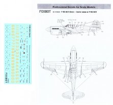 1/48 Curtiss P-40E/P-40M/P-40K Stencils