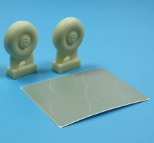 1/72 Handley-Page Halifax Mk.I / Mk.II  wheels + paint masks