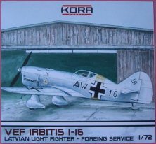 1/72 VEF Irbitis I-16 Fighter in Foreign Service