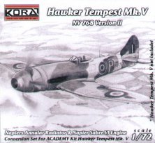 Kora Model Hawker Tempest Mk.V NV768 Ver.II 1/72 Academy