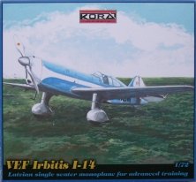 1/72 VEF Irbitis I-14 Latvian single seater