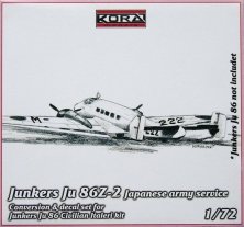 1/72 Ju 86Z-2 Japanese army service  Conv.Set