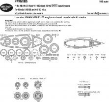 1/48 Mask F-16A MLU / F-16C Block 25/42 BASIC
