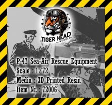 1/72 Republic P-47D Thunderbolt Razorback Sea-Air Rescue Equipme