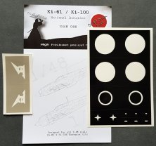 1/48 Kawasaki Ki-61-I Hien National Insignia and markings masks