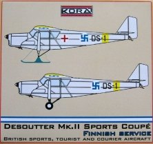 1/72 Descoutter Mk.II Sports Coupe (Finnish)