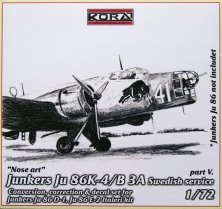 1/72 Ju 86K-4/B3A Swedish  Conv.set (Part V.)