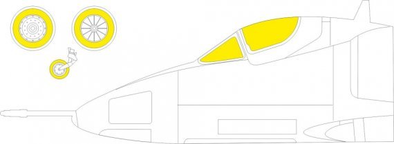 Mask 1/48 A-4B TFace H.2000/for Hasegawa