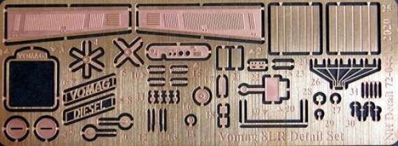 1/72 Vomag 8LR Omnibus Detail Set