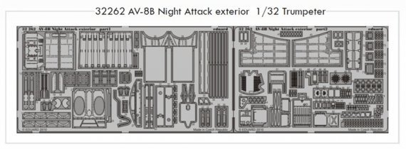 1/32 AV-8B Night Attack exterior (TRUMP)