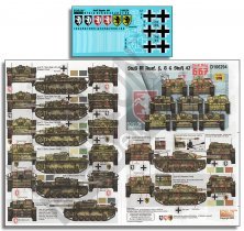 1/16 decals StuG III Ausf.F, Ausf.G & StuH 42 of StuG. Brig. 667