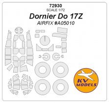 1/72 Dornier Do-17Z masks