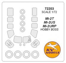 1/72 Mil Mi-2 paint masks