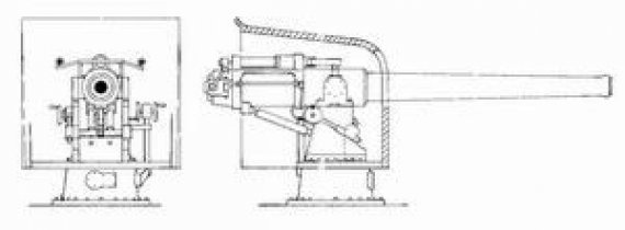 1/72 102mm Naval gun