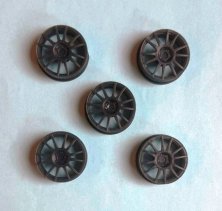 1/24 C4 WRC Wheels Fondmetal 18 EVO Corse