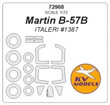 1/72 Martin B-57 Canberra Night Hawk + wheels masks