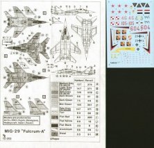 MiG-29 (5) Soviet Air Force Red 46 1990
