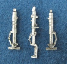 Me-262 Landing Gear 1/48 Metal for Tamiya