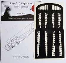 1/48 Nakajima Ki-43-I Hayabusa Control Surfaces