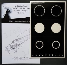 1/48 Mitsubishi A6M5 Reisen National Insignia paint masks