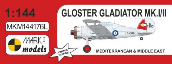 1/144 Gloster Gladiator Mediterranean & Middle East