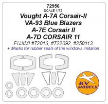 1/72 Vought A-7 Corsair masks