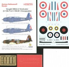 Techmod Decalcomanie Vought SB2U Vindicator 1/72