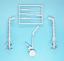 1/48 Focke Wulf Ta 152 Landing Gear (for Zoukei-Mura)