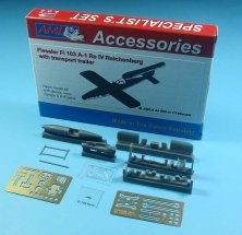 1/144 Fi-103A-1 Re IV Reichenberg with transport trailer