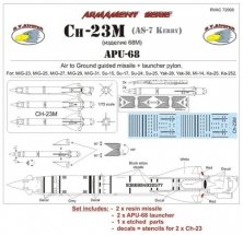 1/72 Ch-23M + APU-68 (Armament Set)