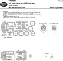 1/48 Mask B-26K Counter Invader early BASIC