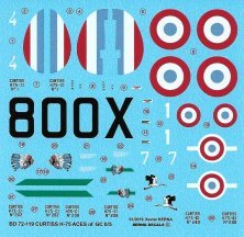 1/72 Curtiss H-75 Aces of GC II/5