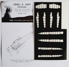 1/48 Mitsubishi A6M5 m. 52c/63 Control Surfaces