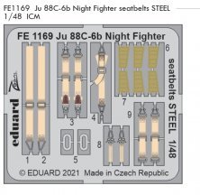1/48 Ju 88C-6b Night Fighter seatbelts STEEL