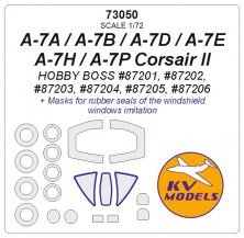 1/72 A-7 Corsair II masks for Hobby Boss