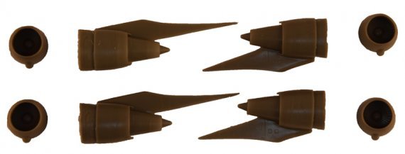 1/144 Boeing 747-200/747-300 Ge CF-50 engines x 4