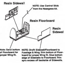 1/72 Bf 109G/K Cockpit Set.
