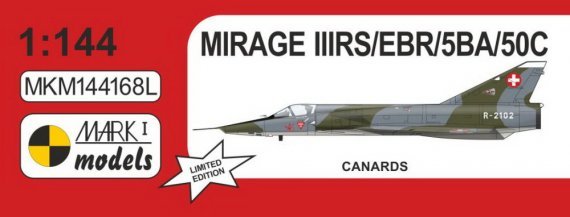 1/144 Mirage IIIRS/EBR/5BA/50C