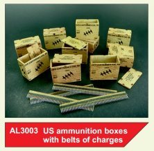 1/32 US ammunition boxes with belts of charges