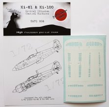 1/72 Kawasaki Ki-61-I/Ki-61-II Hien Control Surfaces