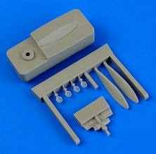 1/72 Polikarpov I-153 propeller "B" w/tool