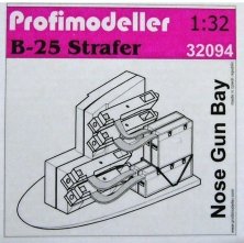1/32 B-25 Strafer Nose Gun Bay (HK MODEL)