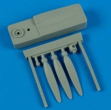 1/48 Bf 109E propeller w/tool (EDU)