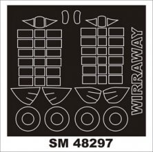 Montex 1/48 CAC CA-9 Wirraway Lackiermasken