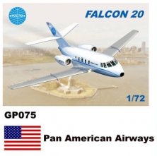 1/72 Dassault-Mystere Falcon 20 Decals Pan American Airways