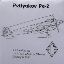 1/72 Update set for Petlyakov Pe-2 (ZVEZDA)