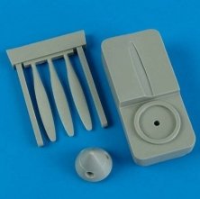 1/72 P-40B/C propeller w/tool (AIRFIX)