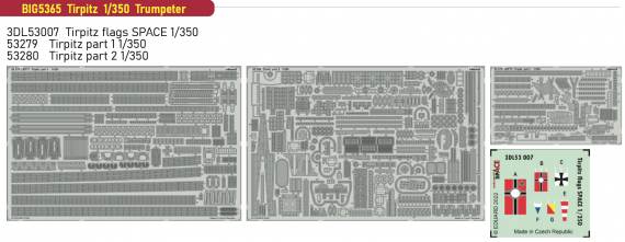 1/350 Tirpitz BigEd Set