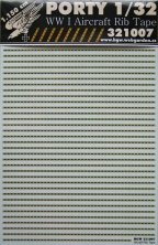 1/32 Aircraft Rib TapeWWI (1150 cm, A5)